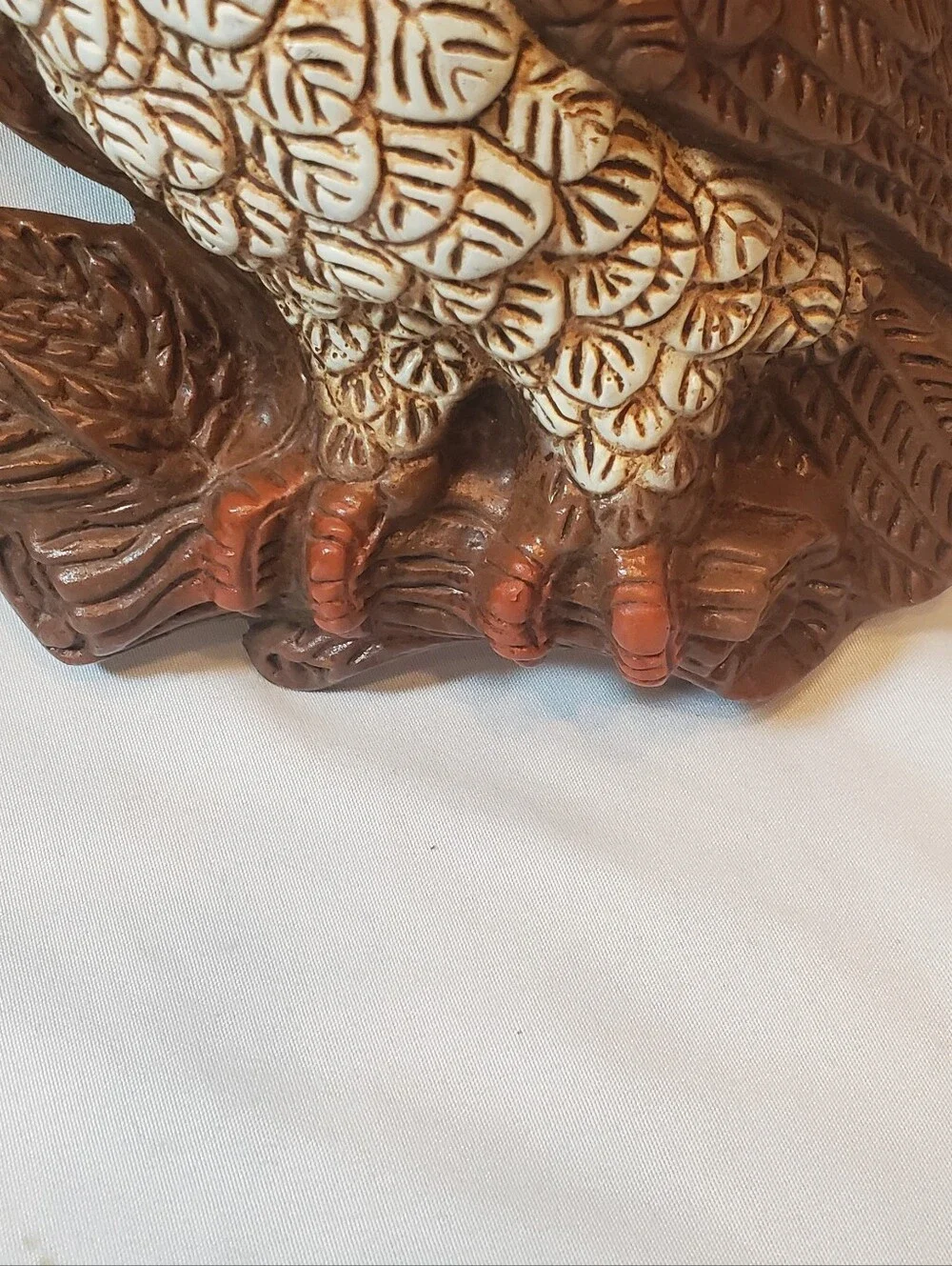 Homco Vtg 1970's Brown Foam Owl Wall Hangings Rustic Wall Decor. Set Of 2